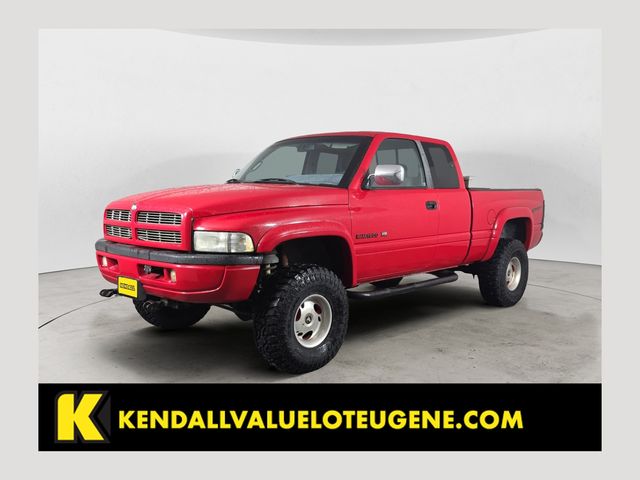 Red 1997 Dodge RAM 1500 Pickup Truck