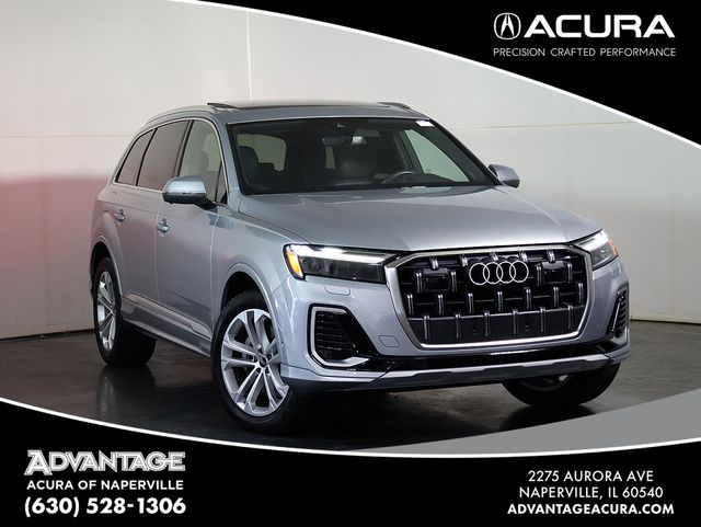 Satellite Silver Metallic 2025 Audi Q7 SUV / Crossover All-Wheel Drive 8-Speed Automatic