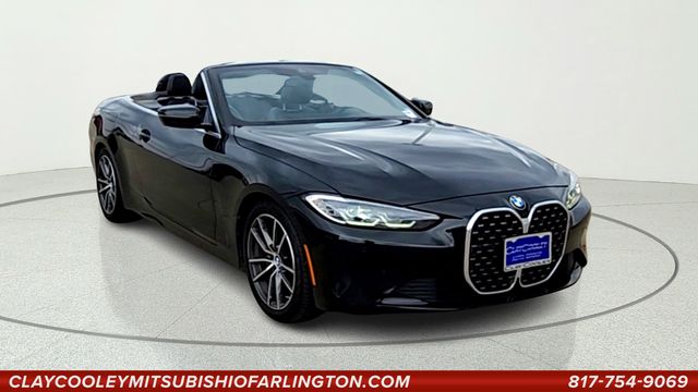 Jet Black 2024 BMW 4 Series 430i Convertible RWD Convertible Rear-Wheel Drive 8-Speed Automatic