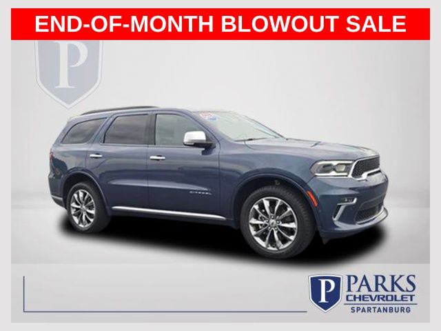 Blue Pearl 2021 Dodge Durango Citadel AWD SUV / Crossover All-Wheel Drive 8-Speed Automatic