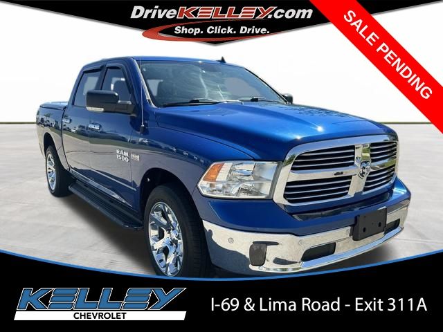 Blue Streak Pearlcoat 2017 RAM 1500 Pickup Truck Four-Wheel Drive 8-Speed Automatic