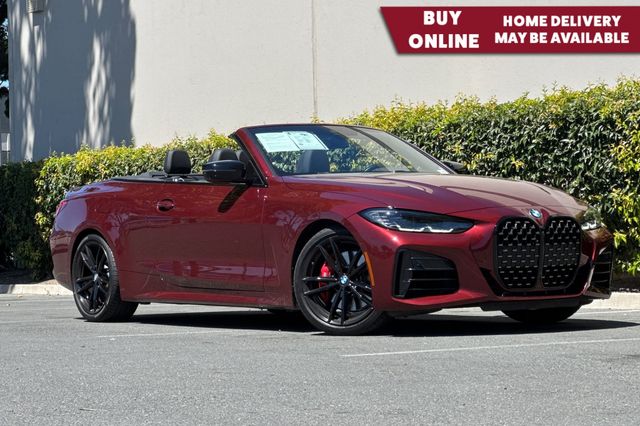 Aventurin Red Metallic 2023 BMW 4 Series Convertible Rear-Wheel Drive 8-Speed Automatic