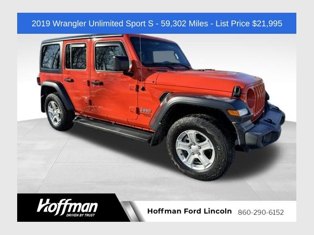 2019 Jeep Wrangler Unlimited Sport S 4WD