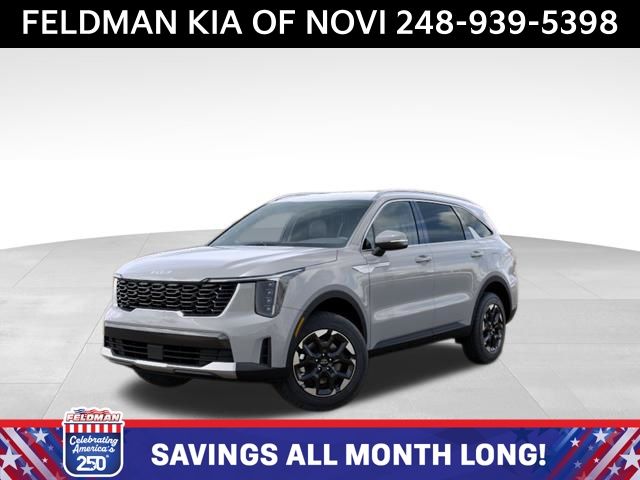 Gray 2026 Kia Sorento SUV / Crossover All-Wheel Drive 8-Speed Automatic