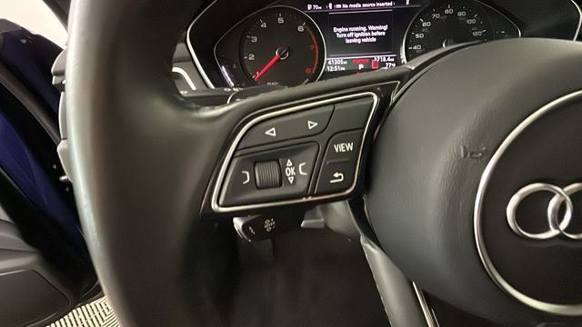 2019 Blue Audi A5 Sportback Premium AWD Hatchback