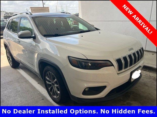 2019 Jeep Cherokee Latitude Plus White at Texan Dodge Chrysler Jeep Ram