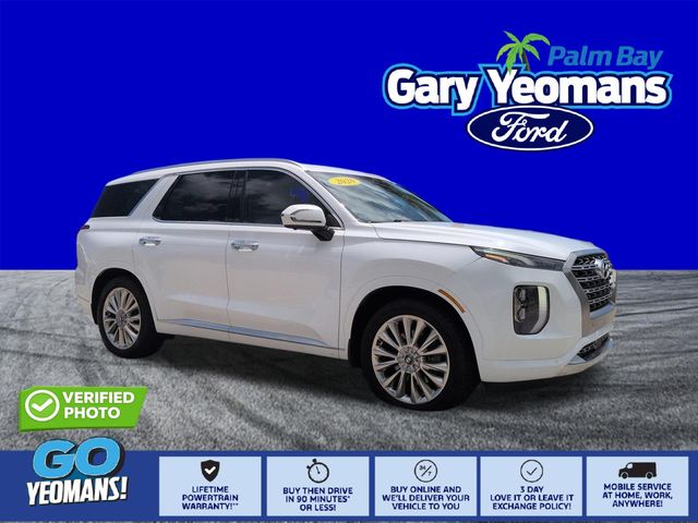Hyper White 2020 Hyundai Palisade SUV / Crossover Front-Wheel Drive 8-Speed Automatic