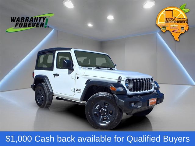 Bright White Clearcoat 2026 Jeep Wrangler SUV / Crossover Four-Wheel Drive 8-Speed Automatic
