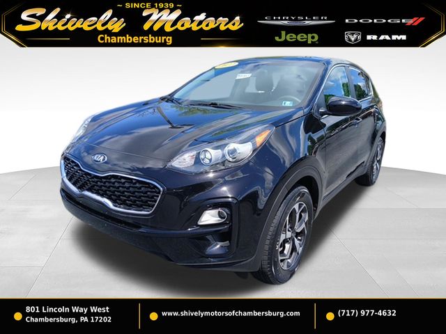 Black Cherry Pearl 2022 Kia Sportage SUV / Crossover All-Wheel Drive 6-Speed Automatic Overdrive