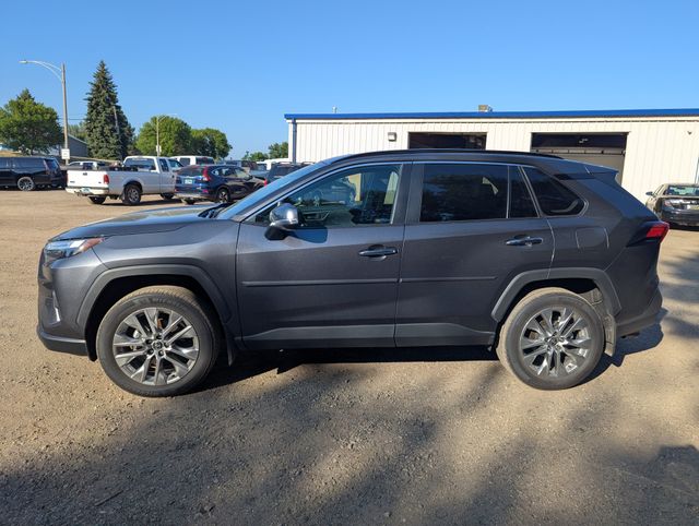 2025 Gray Toyota RAV4 Limited AWD SUV