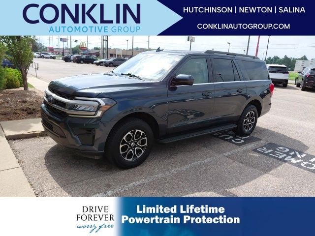 Blue Metallic 2024 Ford Expedition MAX XLT 4WD SUV / Crossover Four-Wheel Drive Automatic