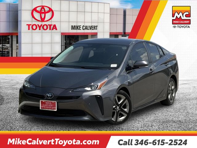 Magnetic Gray Metallic 2019 Toyota Prius Hatchback Front-Wheel Drive Continuously Variable Transmission