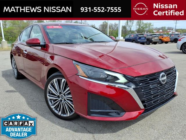Red (Scarlet) 2025 Nissan Altima 2.5 SL AWD Sedan All-Wheel Drive Continuously Variable Transmission