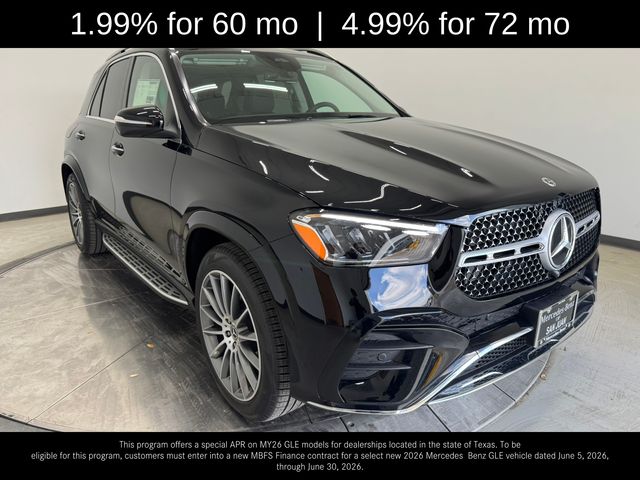 Black 2026 Mercedes-Benz GLE 350 RWD SUV / Crossover Rear-Wheel Drive 9-Speed Automatic