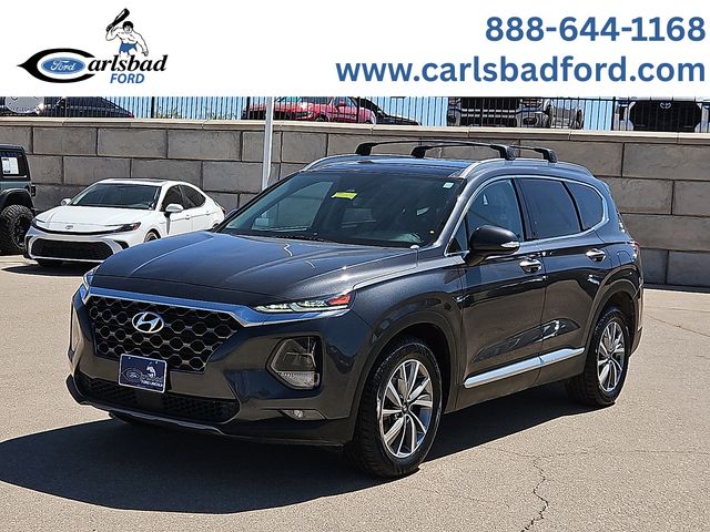 Portofino Gray 2020 Hyundai Santa Fe SUV / Crossover All-Wheel Drive 8-Speed Automatic