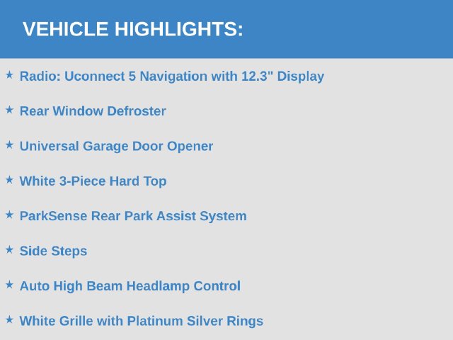 New 2026 Jeep Wrangler SUV