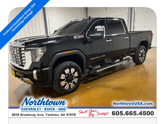 Onyx Black 2024 GMC Sierra 2500HD Pickup Truck Four-Wheel Drive Automatic