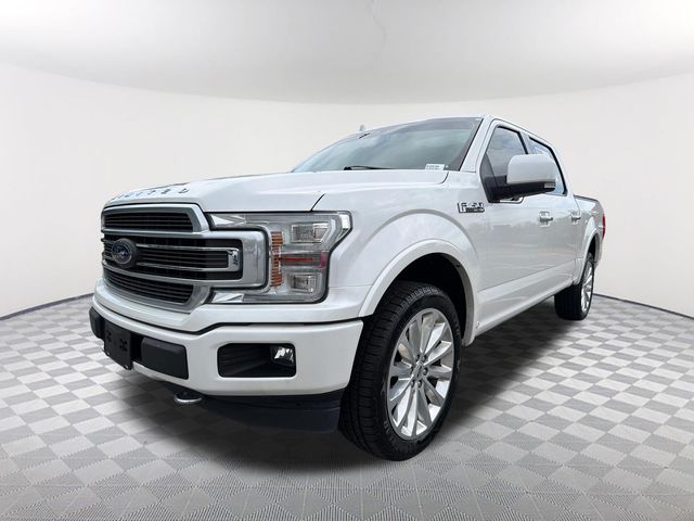 White Platinum Clearcoat Metallic 2019 Ford F-150 Pickup Truck Four-Wheel Drive Automatic