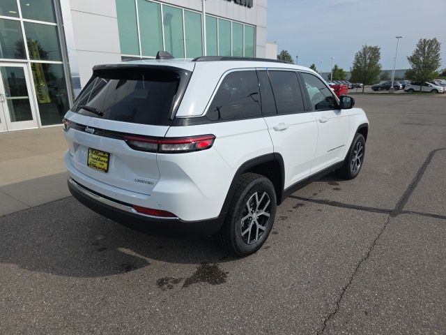 2025 Jeep Grand Cherokee Limited - Bright White Clearcoat exterior view 5