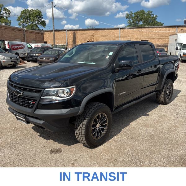 Black 2017 Chevrolet Colorado Pickup Truck Four-Wheel Drive Automatic