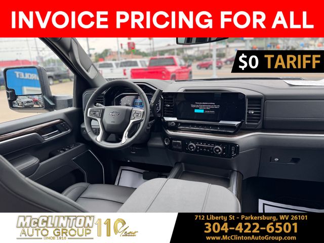 2025 Black Chevrolet Silverado 2500HD LT 4X4 Truck