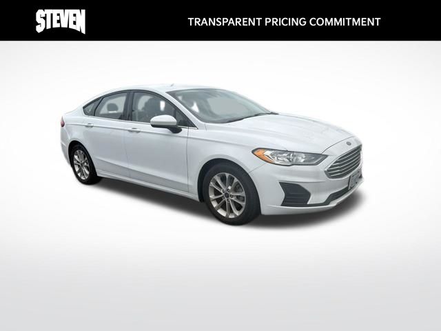 Oxford White 2020 Ford Fusion Sedan Front-Wheel Drive 6-Speed Automatic