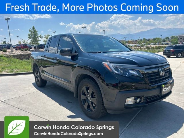 Crystal Black Pearl 2019 Honda Ridgeline Pickup Truck All-Wheel Drive 6-Speed Automatic