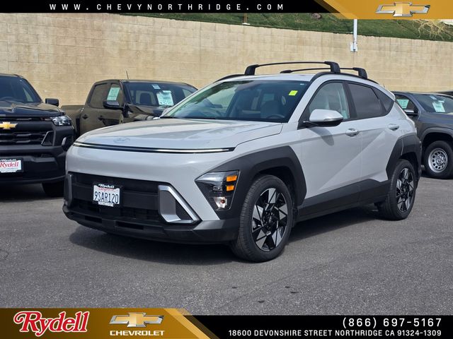 Cyber Gray Metallic 2025 Hyundai Kona SEL FWD SUV / Crossover Front-Wheel Drive Continuously Variable Transmission