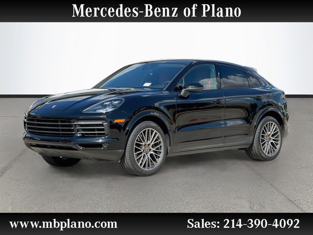 Black 2022 Porsche Cayenne Coupe Coupe All-Wheel Drive 8-Speed Automatic