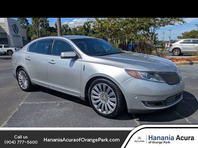 Silver Diamond Premium Coat Metallic 2013 Lincoln MKS Sedan Front-Wheel Drive 6-Speed Automatic