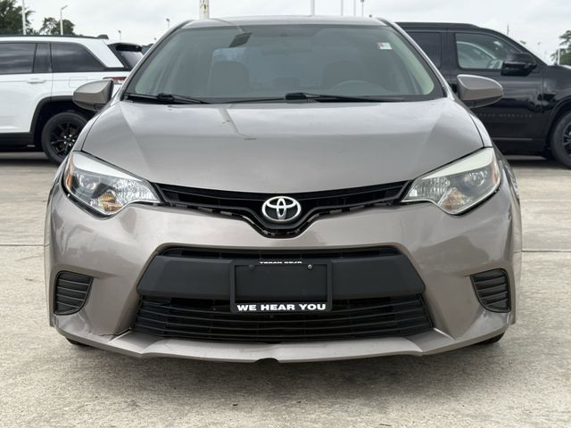 2015 Toyota Corolla LE Brown at Texan Dodge Chrysler Jeep Ram