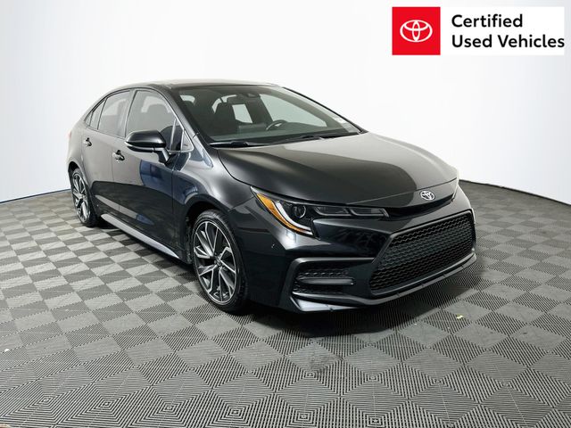 Black Sand Pearl 2022 Toyota Corolla Sedan Front-Wheel Drive Continuously Variable Transmission