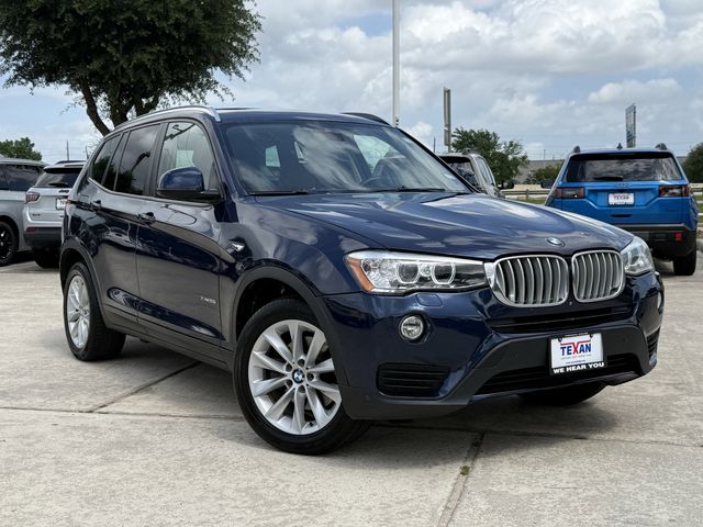 2017 BMW X3 xDrive28i Blue at Joe Myers Mazda Kia