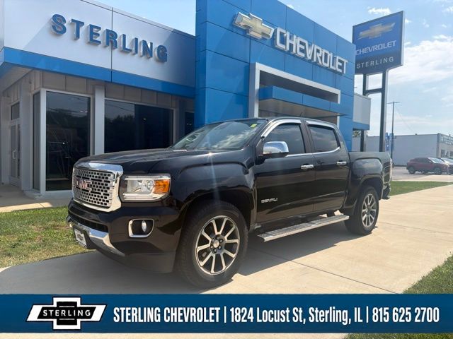 Onyx Black 2017 GMC Canyon Pickup Truck Four-Wheel Drive 6-Speed Automatic