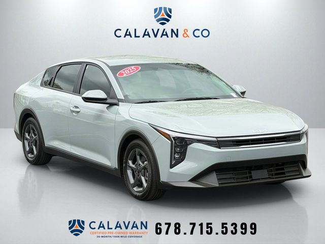 Morning Haze 2025 Kia K4 LXS FWD Sedan Front-Wheel Drive Continuously Variable Transmission