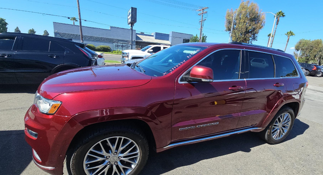 Velvet 2017 Jeep Grand Cherokee SUV / Crossover Four-Wheel Drive 8-Speed Automatic
