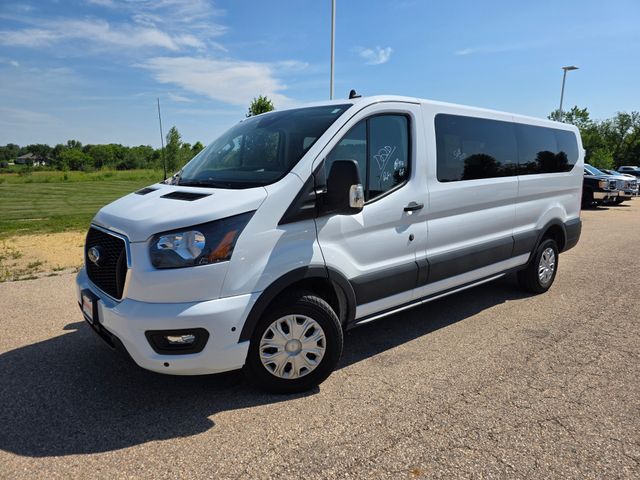Oxford White 2025 Ford Transit Passenger Van Rear-Wheel Drive 