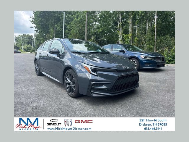 Underground 2024 Toyota Corolla Sedan Front-Wheel Drive Continuously Variable Transmission