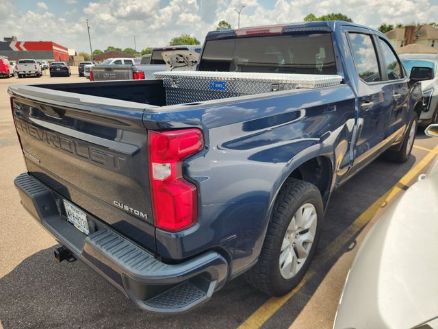 2021 Chevrolet Silverado 1500 Custom Blue at Texan Dodge Chrysler Jeep Ram