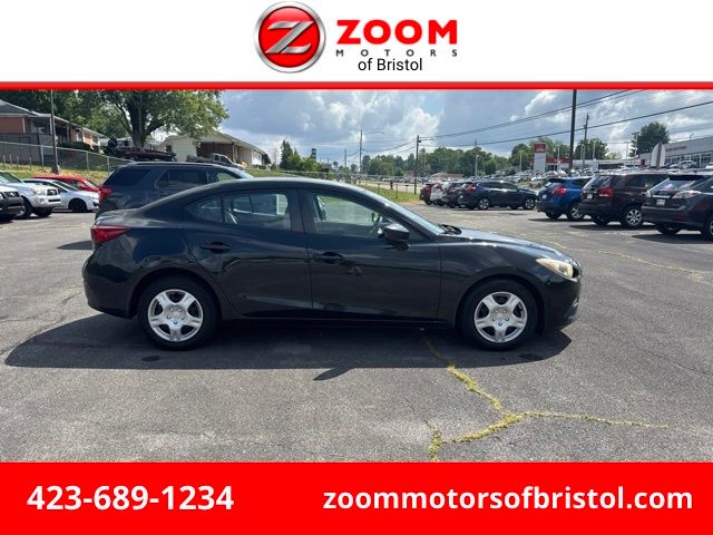 Jet Black Mica 2014 Mazda MAZDA3 i Sport Sedan Front-Wheel Drive 6-Speed Automatic