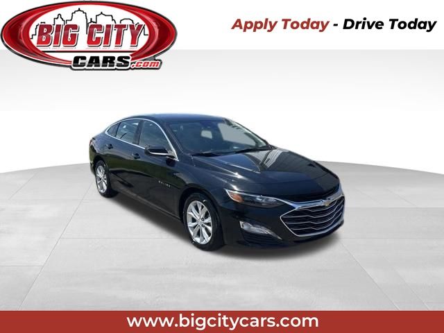 Black Metallic 2023 Chevrolet Malibu Sedan Front-Wheel Drive Continuously Variable Transmission