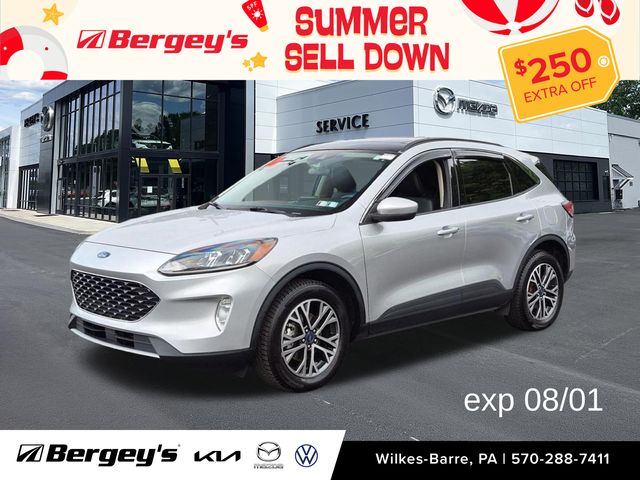 Ingot Silver 2020 Ford Escape SUV / Crossover All-Wheel Drive 8-Speed Automatic