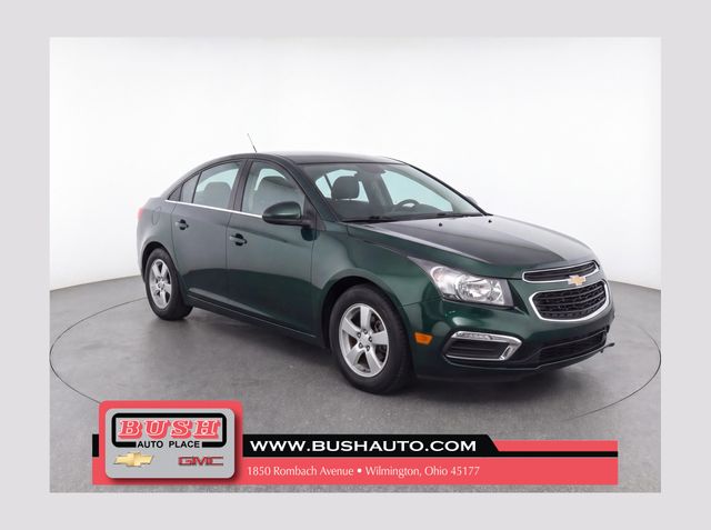 Rainforest Green Metallic 2015 Chevrolet Cruze 1LT Sedan FWD Sedan Front-Wheel Drive 6-Speed Automatic Overdrive