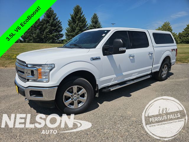 White 2019 Ford F-150 Pickup Truck Four-Wheel Drive Automatic