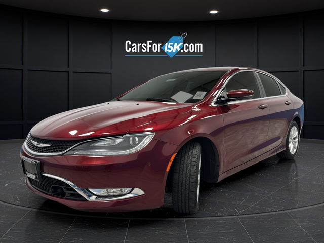 Used 2015 Velvet Red Pearlcoat Chrysler C image 3