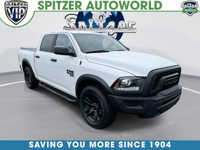 Bright White Clearcoat 2022 RAM 1500 Pickup Truck Four-Wheel Drive 8-Speed Automatic