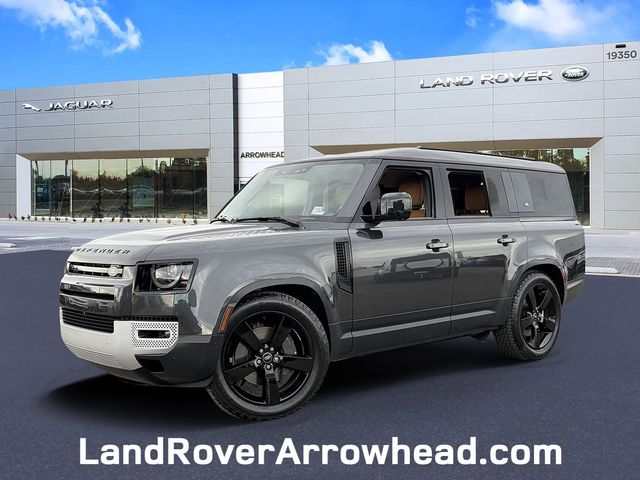 Carpathian Gray Premium Metallic 2024 Land Rover Defender 130 P400 S AWD SUV / Crossover All-Wheel Drive 8-Speed Automatic