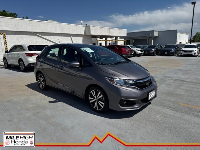 Gray (Modern Steel Metallic) 2020 Honda Fit EX FWD Hatchback Front-Wheel Drive Continuously Variable Transmission