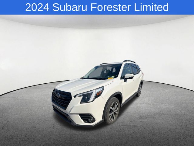 Crystal White Pearl 2024 Subaru Forester SUV / Crossover All-Wheel Drive Continuously Variable Transmission