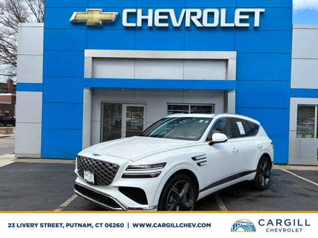 Uyuni White 2025 Genesis GV80 3.5T Prestige AWD SUV / Crossover All-Wheel Drive 8-Speed Automatic